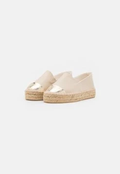 Even&Odd Espadrille - Beige/ Gold -Mode Kleidung a0c8382ba01e4336b225bde3f70843ec