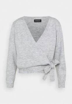 Even&Odd Strickpullover - Mottled Light Grey -Mode Kleidung a371932409b84fd0b1d2add290c5264b 1
