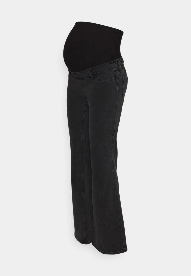 Flared Jeans - Black Denim 1 Flared Jeans - Black Denim