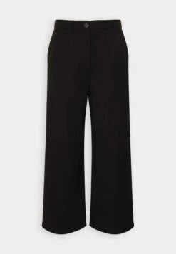 Even&Odd TAILORED WIDE LEG CULOTTE - Stoffhose - Black -Mode Kleidung a56d46d49a244588a529a362d6c0030e 1