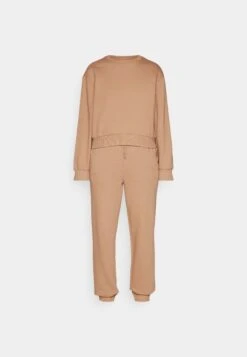 Even&Odd SET - Tracksuit Bottoms - Mottled Brown -Mode Kleidung a8620f81dfb44b8ca94bb7bf82226d04