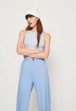 Even&Odd Stoffhose - Light Blue -Mode Kleidung ab241096bd6040cb8e005b2fc1fefa9d