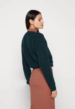 Even&Odd Strickjacke - Dark Green -Mode Kleidung ab5890fd81cf4a52b1a904ff3976e446