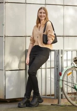 Even&Odd Jeans Slim Fit - Black Denim -Mode Kleidung ac24ce5cfb1240419a928dbe4544d823