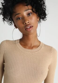 Even&Odd Strickpullover - Sand -Mode Kleidung ad4bebe295534a0a9b3f67c12cbe86c5