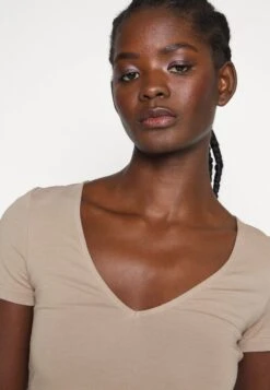 Even&Odd T-Shirt Print - Taupe -Mode Kleidung b2fe909971af427fb5d68a13dbce093b