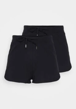 2 PACK - Shorts - Black - Light Grey -Mode Kleidung b569a5c0b7bb4201ac62a85ba8da9099