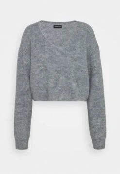 Even&Odd Strickpullover - Mottled Grey -Mode Kleidung bb1b9401a3444abf8700279963244dab 1