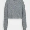 Even&Odd Strickpullover - Mottled Grey