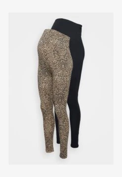 2 PACK - Leggings - Hosen - Black/multi-coloured -Mode Kleidung bec655475c4f477094edf605ec88be71