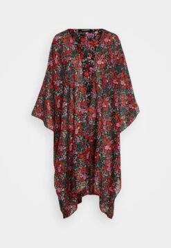 Even&Odd FLORAL - Leichte Jacke - Red -Mode Kleidung c065489f3ea147759aeb24966ae3ae0a