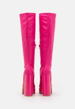 Even&Odd Plateaustiefel - Pink -Mode Kleidung c36fcd73260547f8a11500483cfb6d05