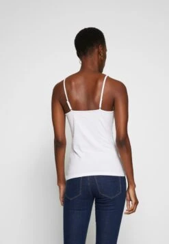 TRIM CAMI 2 PACK - Top - White/black -Mode Kleidung c762765936244a5388e4259054223d23