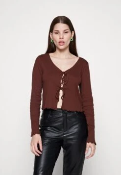 Even&Odd Strickjacke - Brown -Mode Kleidung d05a44f2364d4b029034bc2193b01a63