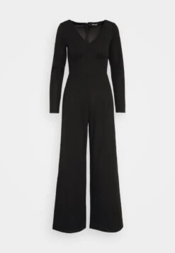Even&Odd WIDE LEG LONG SLEEVES BODICE - Jumpsuit - Black -Mode Kleidung dee1c6a6dfe040bc851a5efb9f6f3be6