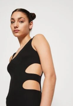 Even&Odd Maxikleid - Black -Mode Kleidung e3f9078e44dd43758e0babec8145b42a