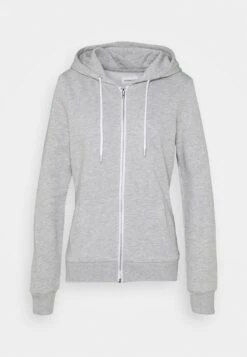 Even&Odd Sweatjacke - Mottled Light Grey -Mode Kleidung e577a2672dcc4911ae445a700cf9791f