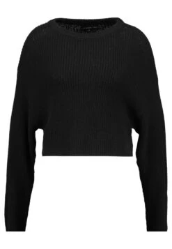 Even&Odd CROPPED JUMPER - Jumper - Black -Mode Kleidung e85001ce9542453992838447401a35e8