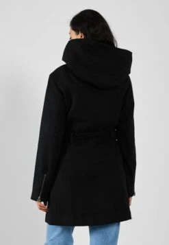 Even&Odd Short Coat - Black -Mode Kleidung f0de0db6d12f4d25b12e8cfdf47578fb