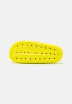 Even&Odd Pantolette Flach - Yellow/green -Mode Kleidung f42d6723cf494a7387150c355b0187ca