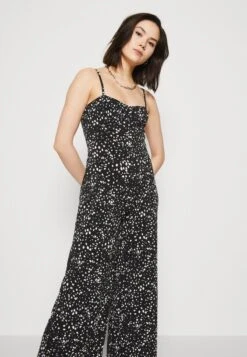 Even&Odd Jumpsuit - Black/white -Mode Kleidung f9d96be151e94c018263e94981ca7b7d