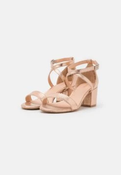 Even&Odd Riemensandalette - Rose Gold-coloured -Mode Kleidung fe9f912475b04d34afb63d95540d5816
