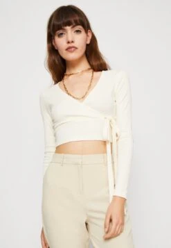 Even&Odd Langarmshirt - Off-white -Mode Kleidung ffc283e416454e2f99f6d7657fa779e7